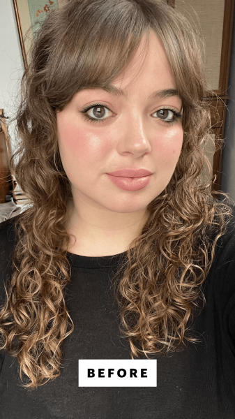 Image may contain Face Head Person Photography Portrait Blonde Hair Adult Cosmetics and Lipstick