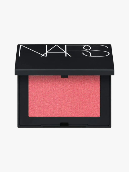 Nars Talc-Free Powder Blush in branded component on a light gray background
